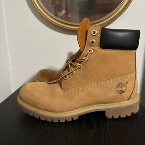 Timberland Men's Tan Leather Boots